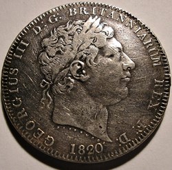 George III - One Crown 1820 - United Kingdom of Great Britain