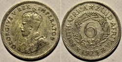 George V - 6 Pence 1923 - South Africa