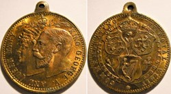 George V & Mary - Royal Visit Commemoration