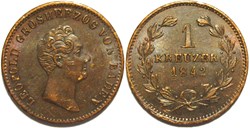 Leopold I - 1 Kreuzer 1842 - Grand-Duchy of Baden