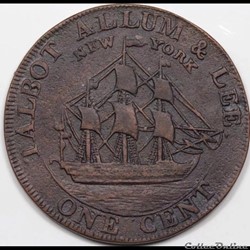 1794 Cent - Talbot, Allum & Lee - New-York USA