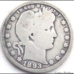 1893 New Orleans Quarter $