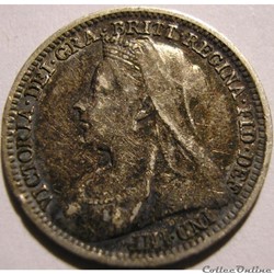 Victoria - 3 pence 1899 Kingdom of Great Britain
