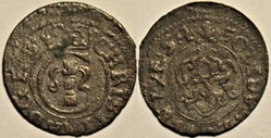 Christina of Sweden - 1 Solidus 1654 Swedish Livonia, Riga