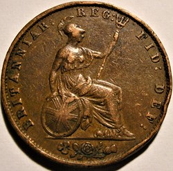 Victoria - HalfPenny 1854 - Kingdom of Great Britain (2)