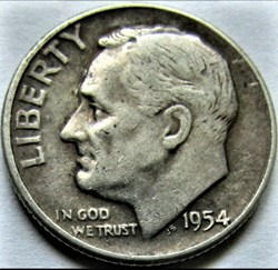 1954 Dime (ex.2)