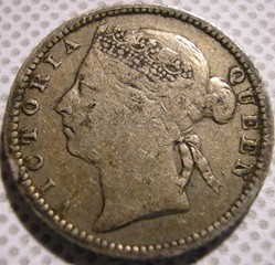 Victoria - 10 Cents 1888 - Straits Settlements, Malaysia