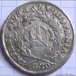 1798 Royaume de Naples 20 Grana - Ferdinando IV de Bourbon-Siciles (ex.2)