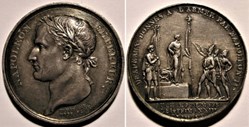 Napoléon Ier - Médaille 1804 / An XIII - Drapeaux donnés à l'Armée au champs de Mars