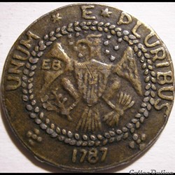 1787 Brasher Doubloon - Nova Eborac - New York