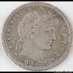 1906 Quarter Dollar