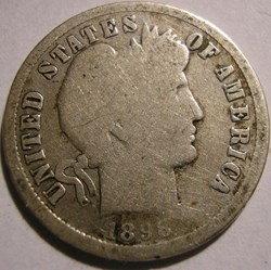 1898 San Francisco Dime