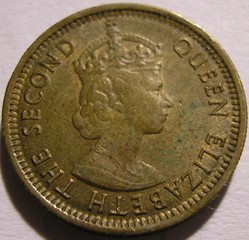 Elizabeth II - 5 Cents 1965 - Hong Kong