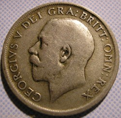 George V - One Shilling 1920 - Great Britain