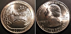 Chickasaw Area - 2011 D Quarter Dollar - Oklahoma State