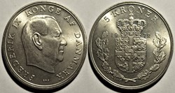Frederik IX Denmark - 5 Kroner 1972