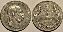 Franz Joseph I - 2 Korona 1913, Kingdom of Hungary