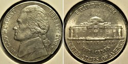 2001 Five Cents Jefferson, Philadelphia