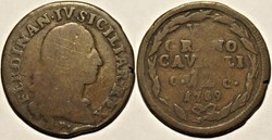 1789 Royaume de Naples, 12 Cavalli / Grano - Ferdinando IV