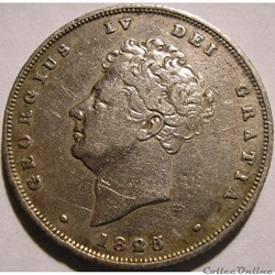 George IV - 1 Shilling 1825/3 - Great Britain