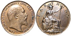 Edward VII - Farthing 1903 - Great Britain