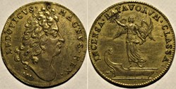 Louis XIV - 1673, Siège de Maastricht, Jeton par L.G. Laufer