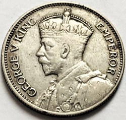 George V - One Shilling 1934 - Fiji