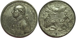Leopold II Austrian Emperor - Coronation Medal 1790 by J.C. Reich