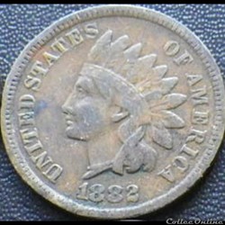 1882 One Cent