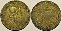 Louis XIII - c.1629, Jeton de compte, "Hoc Vinci Victore Iuvat" (var)