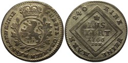 Willem V - 5 Konventionskreuzer 1766 - Principality of Nassau-Dietz