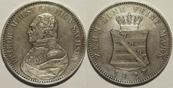 Friedrich August I - Conventionsthaler 1827 - Kingdom of Saxony