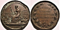 National Trades Exhibition 1894, Award Token for Excellence - Birmingham, England