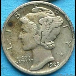 1929 Dime