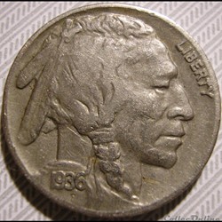 1936 San Francisco 5 Cents
