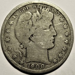 1900 Half Dollar