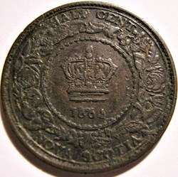 Victoria - Half Cent 1864/1 - Nova Scotia