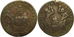 Louis XIV - 1660 Jeton - Héros populaire “Lustucru”