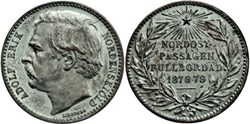 Nordenskiöld - 1879, Sweden Medal, Polar Exploration