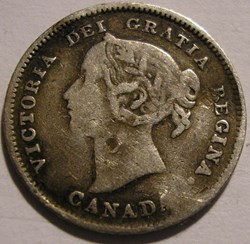 Victoria - 5 Cents 1901