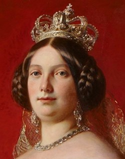 Isabelle II Queen of Spain (1833-1868) - Marque-Page