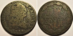 1794 - 8 Maravedis Segovia - Carlos IV de España