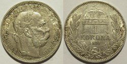 Franz Joseph I - 1 Korona 1895 Kremnica - Kingdom of Hungary