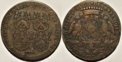 Consulat de Lyon - 1741 Jeton de J.-A. Claret de la Tourette