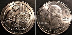 Lowell - 2019 P Quarter Dollar - Massachusetts State