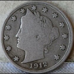 1912 San Francisco 5 Cents