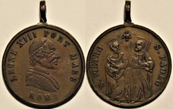 Papa Leone XIII - Medaglia San Pietro e San Paolo