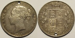 Victoria - Half Crown 1881 - Kingdom of Great Britain