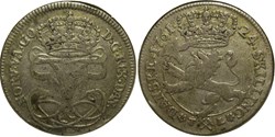 Frederik V Denmark - 24 Skilling Danske 1761 - Kingdom of Norway