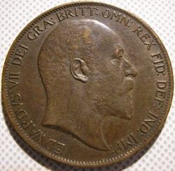 Edward VII - One Penny 1902 - Great Britain